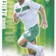 Werder Bremen Topps Match Attax Trading Card 2008 Hugo Almeida Nr.69