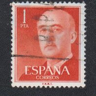 Spanien Freimarke " General Franco " Michelnr. 1050 o