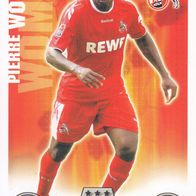 1. FC Köln Topps Match Attax Trading Card 2008 Pierre Wome Nr.204
