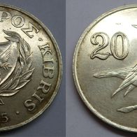 Zypern 20 Cent 1985 ## B6