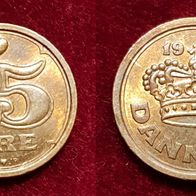 105(1) 25 Öre (Dänemark) 1990 in vz-unc ............... von * * * Berlin-coins * * *