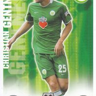VFL Wolfsburg Topps Match Attax Trading Card 2008 Christian Gentner Nr.314