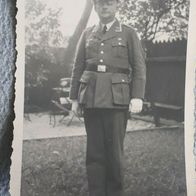 uraltes Soldatenfoto in Uniform /2. Weltkrieg von 1941 ?/ Deutsches Reich/ Plauen