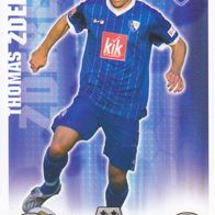 VFL Bochum Topps Match Attax Trading Card 2008 Thomas Zdebel Kartennummer 49