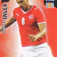 Panini Trading Card Fussball WM 2010 Gökhan Inler aus der Schweiz