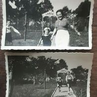 2 uralte Familien - Garten - Fotos von 1939 / Deutsches Reich / Top ! 2. WK