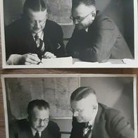 2 uralte Fotos "Firma Lange Plauen" von 1935 / Deutsches Reich / 2. WK TOP !