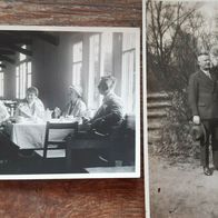 2 uralte Fotos mit Familie von 1929 & 1932/ Deutsches Reich / späterer Offizier ?