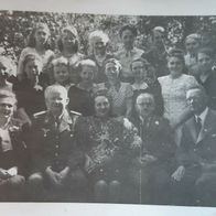 uraltes Offiziersfoto mit Familie /2. Weltkrieg von 1940 ?? / Deutsches Reich