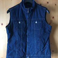 Jeansjacke ohne Ärmel Gr. 36/38 (S) - (4844)