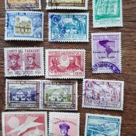 Kl. Briefmarken-Konvolut (1) aus Paraguay (Südamerika) ab ca. 1950 Gestempelt ! Top !