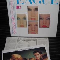 The Human League - Dare! LP JAPAN, translucent brown