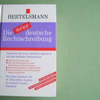 Die neue deutsche Rechtschreibung Bertelsmann Lexikon Verlag Hardcover 1040 Seiten