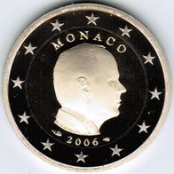 2 Euro Monaco 2006 Kursmünze mit Albert - Polierte Platte (PP)