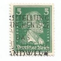 Briefmarke Deutwches Reich: 1926 - 5 Pfennig - Michel Nr. 388