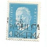 Briefmarke Deutwches Reich: 1931 - 4 Pfennig - Michel Nr. 454