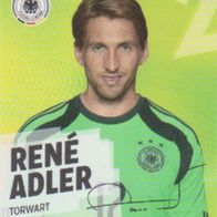 Rewe Sammelkarte - Fußball-WM 2014 - Nr.2/34 René Adler - NEU