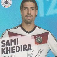 Rewe Sammelkarte - Fußball-WM 2014 - Nr.12/34 Sami Khedira - NEU