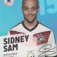 Rewe Sammelkarte - Fußball-WM 2014 - Nr.15/34 Sidney Sam - NEU