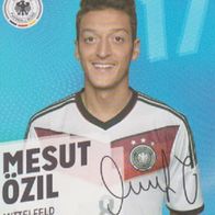 Rewe Sammelkarte - Fußball-WM 2014 - Nr.17/34 Mesut Özil - NEU