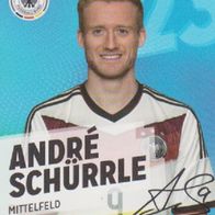 Rewe Sammelkarte - Fußball-WM 2014 - Nr.23/34 André Schürrle - NEU