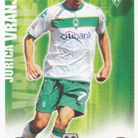 Werder Bremen Topps Match Attax Trading Card 2008 Jurica Vranjes Nr.64