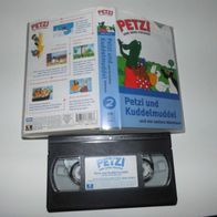 VHS Video Petzi und seine Freunde 2 Petzi und Kuddelmuddel