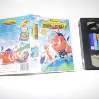 VHS Video Kassette Disney Rund um die Welt mit Timon & Pumbaa