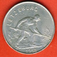 Luxemburg 1 Frang 1953