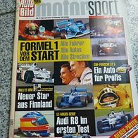 Auto Bild Motor Sport Nr. 5 2001 Formel 1 vor dem Start