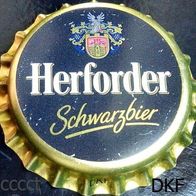Herforder Schwarzbier Brauerei schwarz Bier Kronkorken Kronenkorken neu in unbenutzt