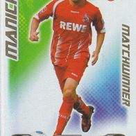 1. FC Köln Topps Match Attax Trading Card 2009 Maniche Nr.253 Matchwinner