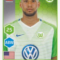 VFL Wolfsburg Topps Sammelbild 2017 John Anthony Brooks Bildnummer 261