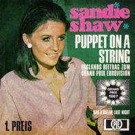 Sandie Shaw - Puppet On A String / Had A Dream Last Night -7"- Pye HT 300081 (D) 1967