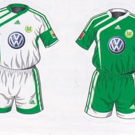 VFL Wolfsburg Topps Sammelbild 2009 Trikotbilder Bildnummer 209