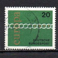Bund BRD 1971, Mi. Nr. 0675 / 675, gestempelt 25.06.71 #13682