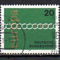 Bund BRD 1971, Mi. Nr. 0675 / 675, gestempelt 25.06.71 #13683