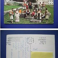 Crnogorsa Narodna Nosnja / Montenegrinische Volkstracht / Postkarte (D-H-MNE1)