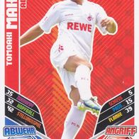 1. FC Köln Topps Match Attax Trading Card 2011 Tomoaki Makino Nr.164