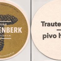 Pivovar Trautenberk - Bierdeckel "pivo horalu" (V2) aus Tschechien