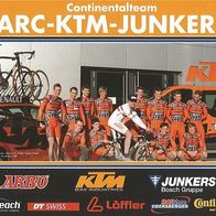 Mannschaftskarte Team ARC-KTM-Junkers