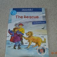 Englische Geschichten zum Lesen und Hören "The Rescue" mit CD für Anfänger ab 8 - neu