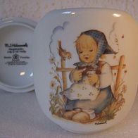 Ovale Hummel Vase " Er liebt mich " - Reutter Porzellanfabrik