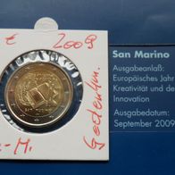 San Marino 2009 2 Euro Gedenkmünze