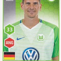 VFL Wolfsburg Topps Sammelbild 2017 Mario Gomez Bildnummer 273