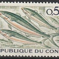 Kongo Michel 13 Postfrisch * * - Fisch