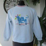 Tina Toole" Mädchen Sweatshirt Gr. 140/146 hellblau Sweat Shirt Pulli Pullover