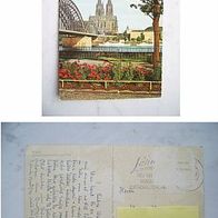 Der Rhein; Köln am Rhein, Rheinufer; Klöner Dom, Hohenzollernbrücke / (D-H-D-NRW22)