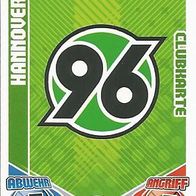 Clubkarte - Hannover 96 - Match Attax 11/12