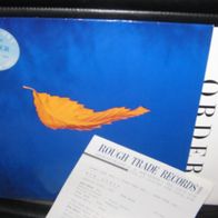 New Order - True Faith 12" RTD 028T, OIS + promo sheet